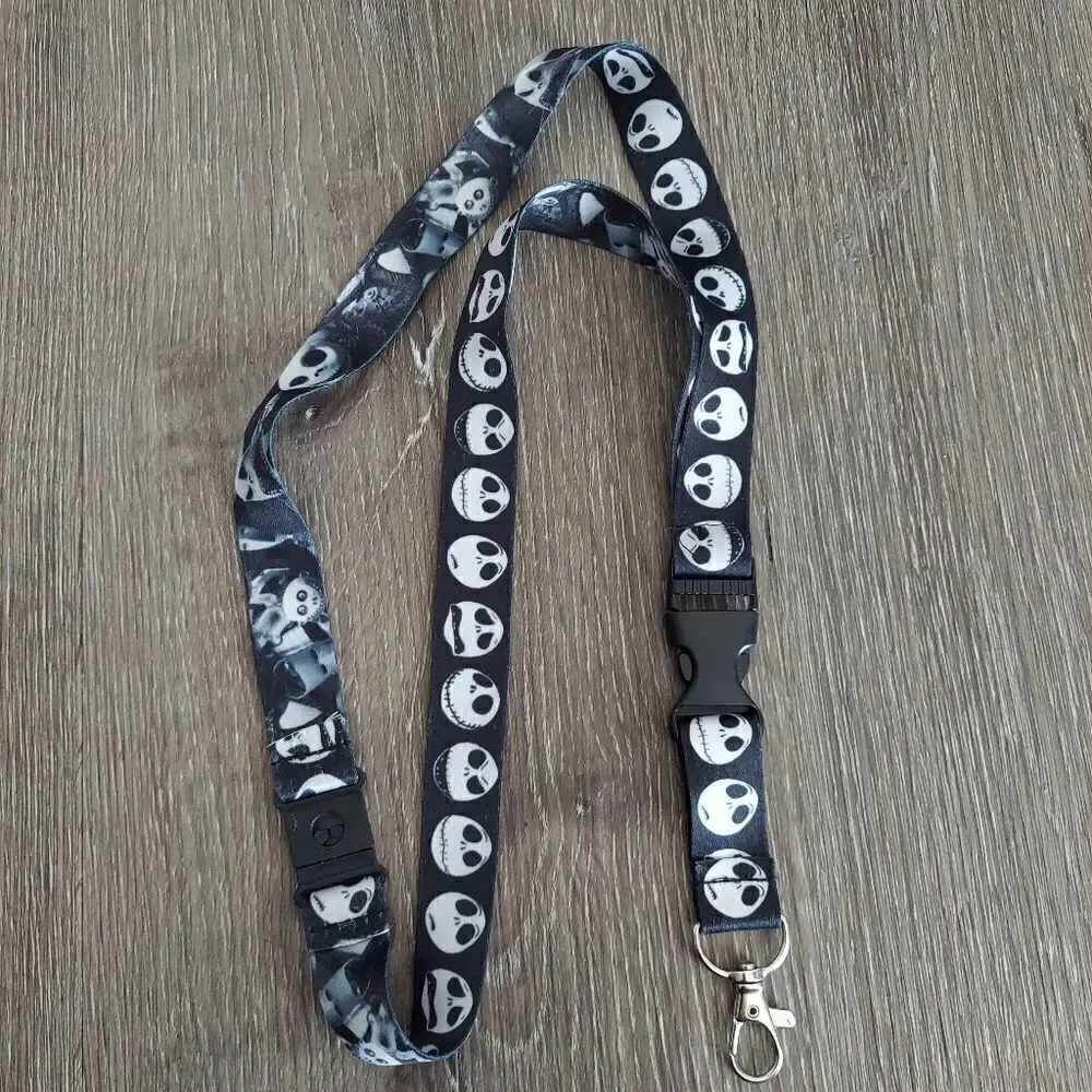 Disney The Nightmare Before Christmas Jack Head Lanyard